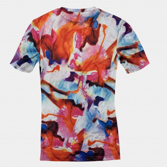 Next Kids Multicolor Wave Short Sleeve T-Shirt - Picture 2 of 2